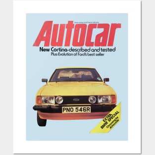 FORD CORTINA MK4 - magazine cover Posters and Art